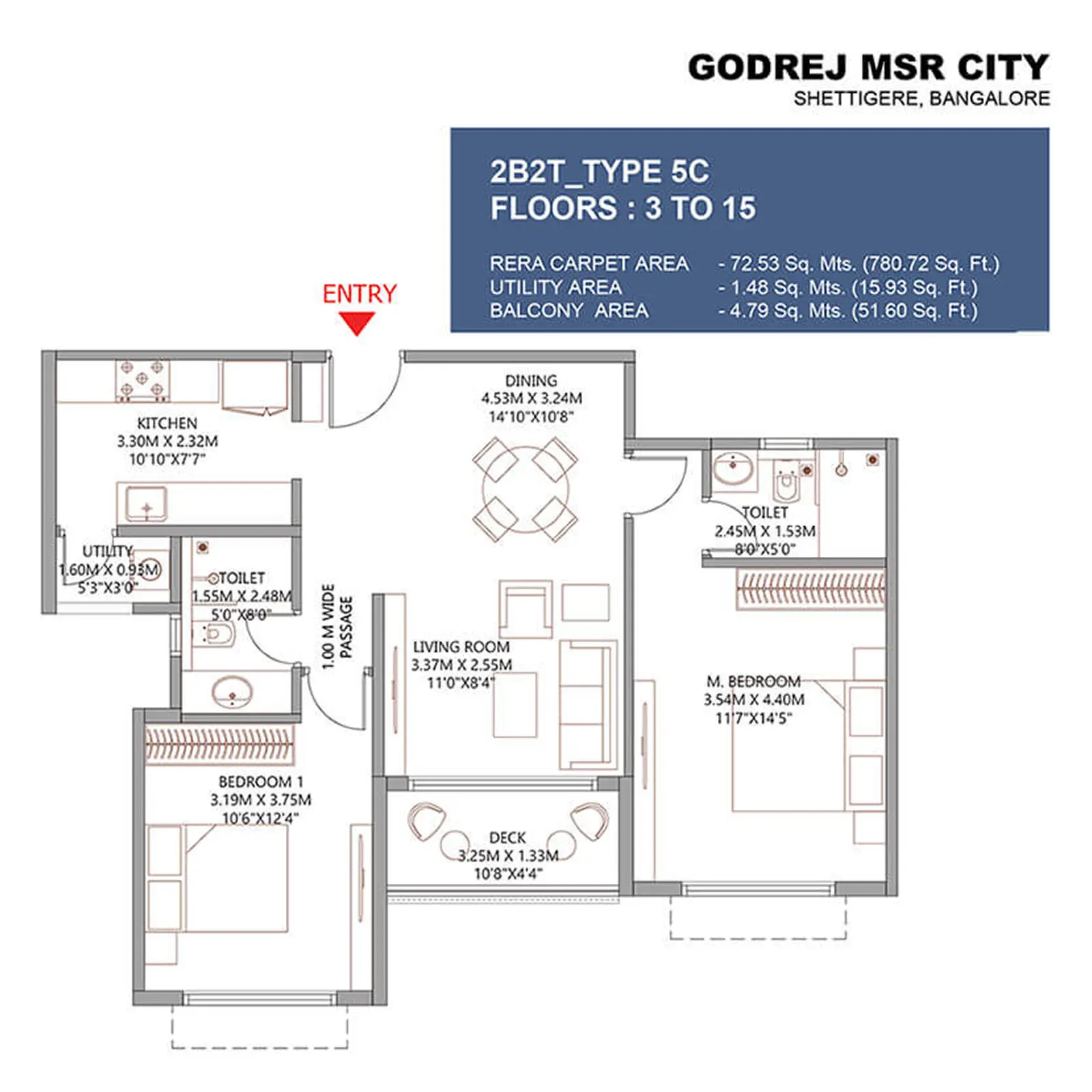 MSR City floor plans 2