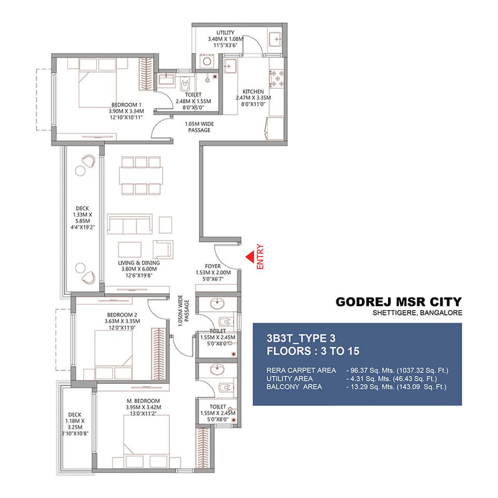 MSR City floor plans 4