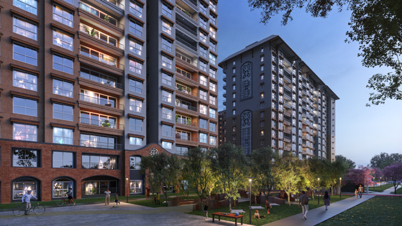 Aerial view of Barca at Godrej MSR City