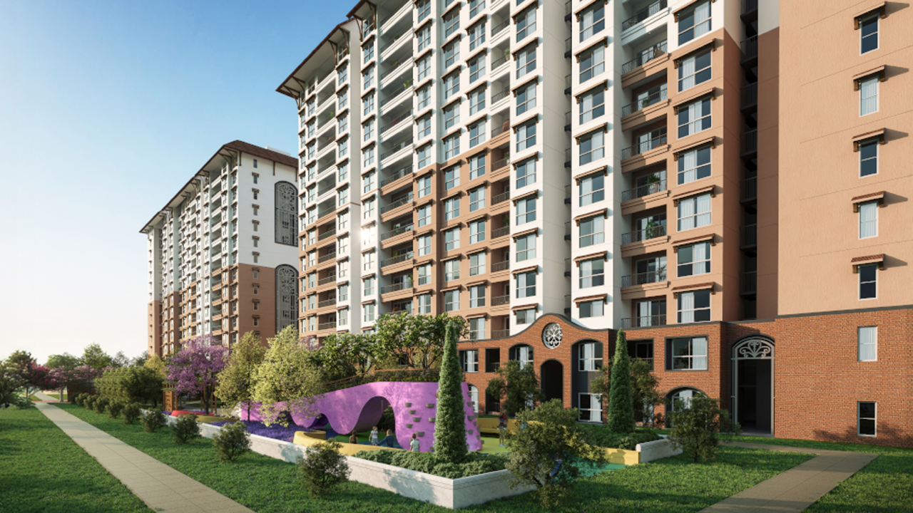 Front view of Barca at Godrej MSR City